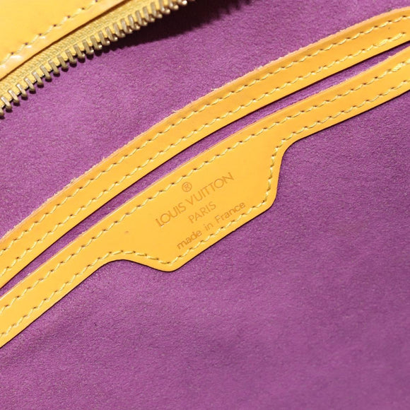 LOUIS VUITTON Epi Saint Jacques Poignees Long Bag Yellow M52339 LV Auth th6426