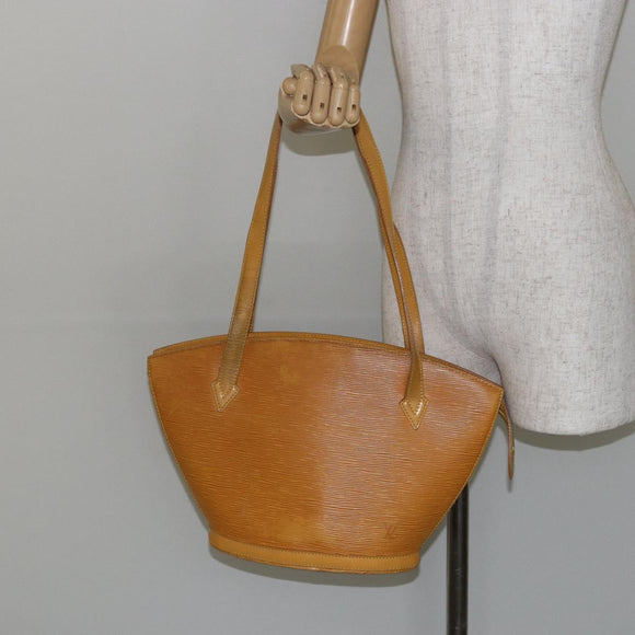 LOUIS VUITTON Epi Saint Jacques Poignees Long Bag Yellow M52339 LV Auth th6426