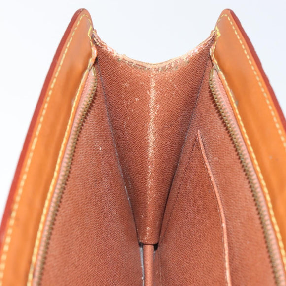 LOUIS VUITTON Epi Pochette Homme Clutch Bag Brown M52528 LV Auth th6427