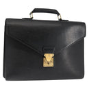 LOUIS VUITTON Epi Serviette Conseiller Business Bag Black M54422 LV Auth th6428-1