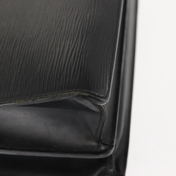 LOUIS VUITTON Epi Serviette Conseiller Business Bag Black M54422 LV Auth th6428
