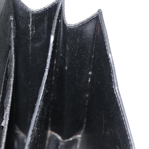 LOUIS VUITTON Epi Serviette Conseiller Business Bag Black M54422 LV Auth th6428