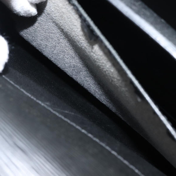 LOUIS VUITTON Epi Serviette Conseiller Business Bag Black M54422 LV Auth th6428