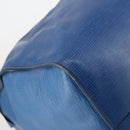 LOUIS VUITTON Epi Keepall 60 Boston Bag Old model Blue M42945 LV Auth th6430-14
