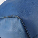 LOUIS VUITTON Epi Keepall 60 Boston Bag Old model Blue M42945 LV Auth th6430-16