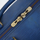 LOUIS VUITTON Epi Keepall 60 Boston Bag Old model Blue M42945 LV Auth th6430-10