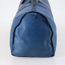 LOUIS VUITTON Epi Keepall 60 Boston Bag Old model Blue M42945 LV Auth th6430-3