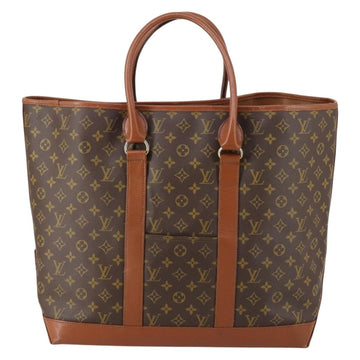 LOUIS VUITTON Monogram Sac Weekend GM Tote Bag M42420 LV Auth th6431 - 0