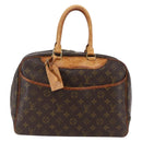 LOUIS VUITTON Monogram Deauville Hand Bag M47270 LV Auth th6432-13