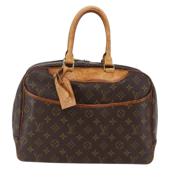 LOUIS VUITTON Monogram Deauville Hand Bag M47270 LV Auth th6432