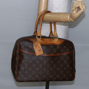 LOUIS VUITTON Monogram Deauville Hand Bag M47270 LV Auth th6432-27