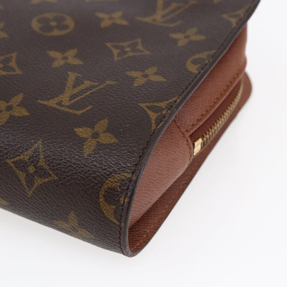 LOUIS VUITTON Monogram Orsay Clutch Bag M51790 LV Auth th6434
