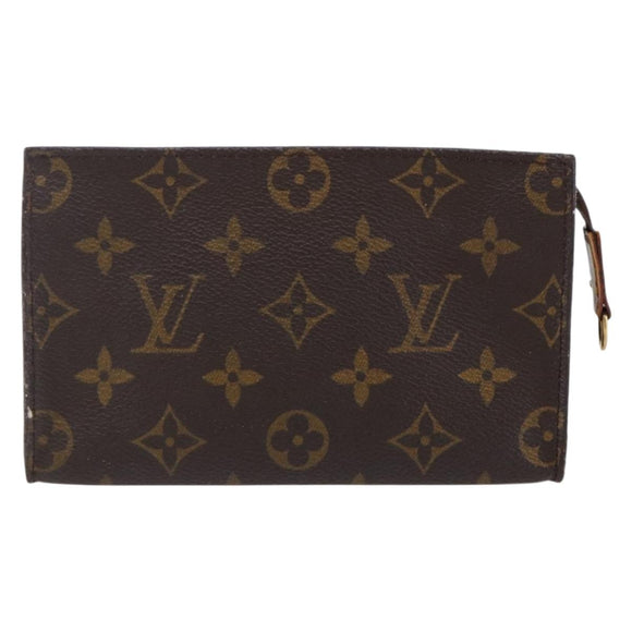 LOUIS VUITTON Monogram Bucket PM Accessory Pouch LV Auth th6436