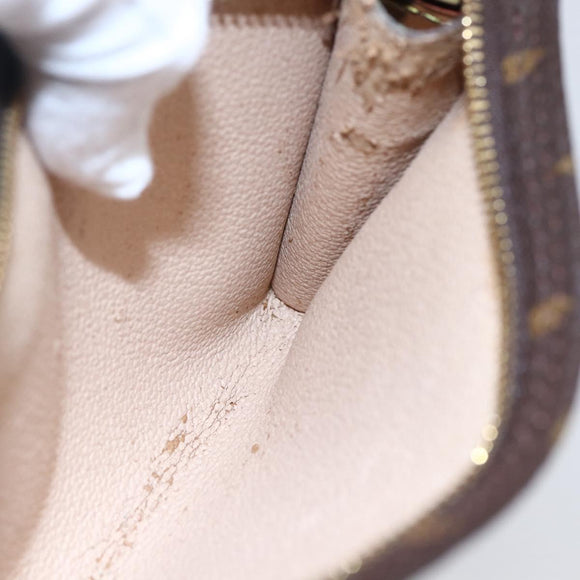 LOUIS VUITTON Monogram Bucket PM Accessory Pouch LV Auth th6437