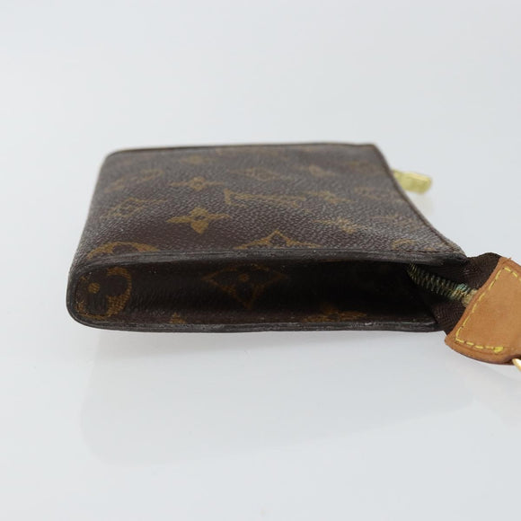 LOUIS VUITTON Monogram Bucket PM Accessory Pouch LV Auth th6438