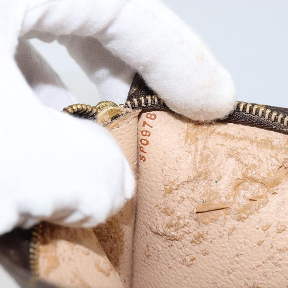 LOUIS VUITTON Monogram Bucket GM Accessory Pouch LV Auth th6439