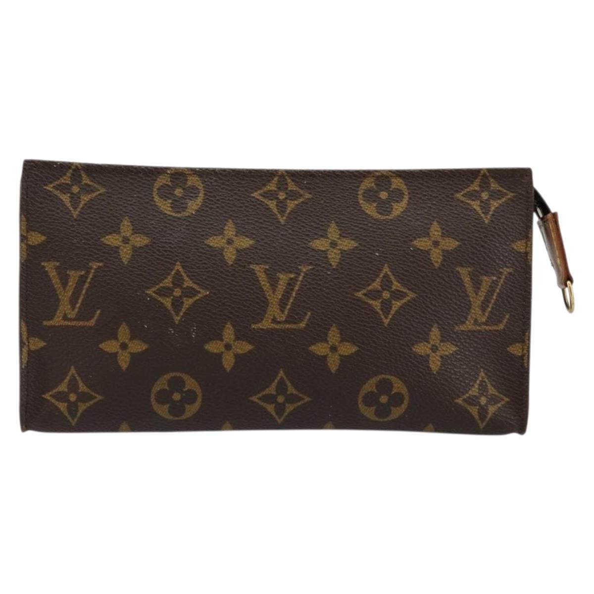 LOUIS VUITTON Monogram Bucket GM Accessory Pouch LV Auth th6439
