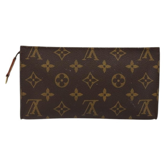 LOUIS VUITTON Monogram Bucket GM Accessory Pouch LV Auth th6439