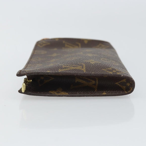 LOUIS VUITTON Monogram Bucket GM Accessory Pouch LV Auth th6440