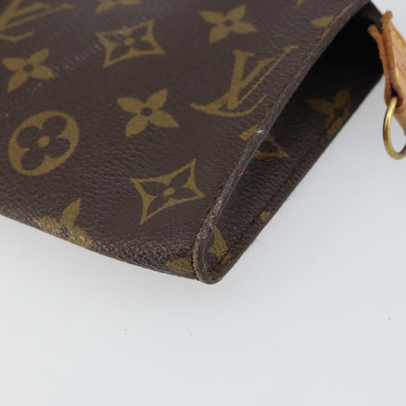 LOUIS VUITTON Monogram Bucket GM Accessory Pouch LV Auth th6440
