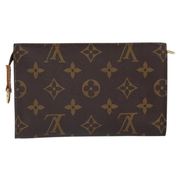 LOUIS VUITTON Monogram Bucket PM Accessory Pouch LV Auth th6441