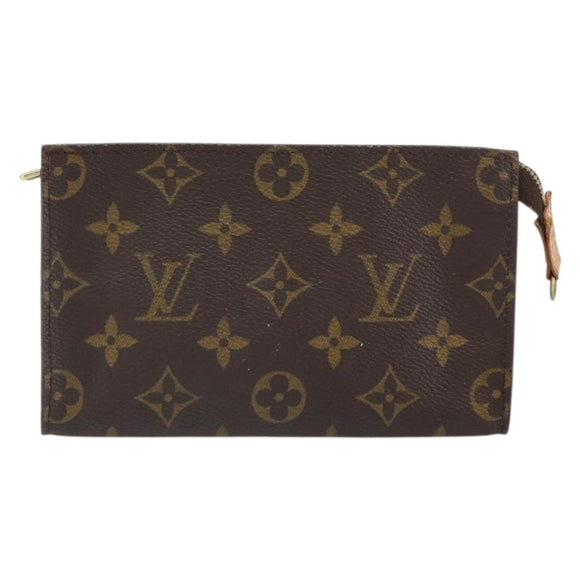 LOUIS VUITTON Monogram Bucket PM Accessory Pouch LV Auth th6442