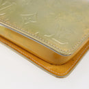 LOUIS VUITTON Monogram Vernis Lexington Accessory Pouch Gris M91056 Auth th6444-15