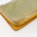 LOUIS VUITTON Monogram Vernis Lexington Accessory Pouch Grau M91056 Auth th6444-16