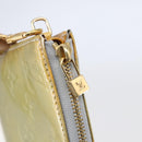 LOUIS VUITTON Monogram Vernis Lexington Accessory Pouch Gris M91056 Auth th6444-10