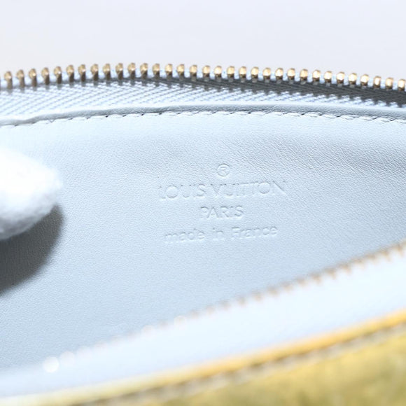 LOUIS VUITTON Monogram Vernis Lexington Accessory Pouch Gris M91056 Auth th6444