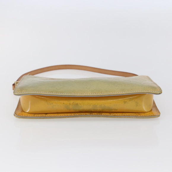 LOUIS VUITTON Monogram Vernis Lexington Accessory Pouch Grau M91056 Auth th6444