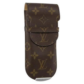 LOUIS VUITTON Monogram Etui Lunette Rabat Glasses Case M62970 LV Auth th6445