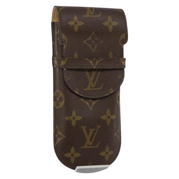 LOUIS VUITTON Monogram Etui Lunette Rabat Glasses Case M62970 LV Auth th6445