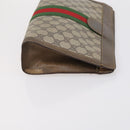 LOUIS VUITTON Gucci Monogram GG Canvas Clutch Bag 3Set Beige LV Auth th6448-12