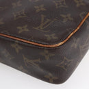 LOUIS VUITTON Monogram Compiegne 23 Clutch Bag M51847 LV Auth th6451-15