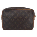 LOUIS VUITTON Monogram Compiegne 23 Clutch Bag M51847 LV Auth th6451-2
