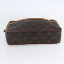 LOUIS VUITTON Monogram Compiegne 23 Clutch Bag M51847 LV Auth th6451-6