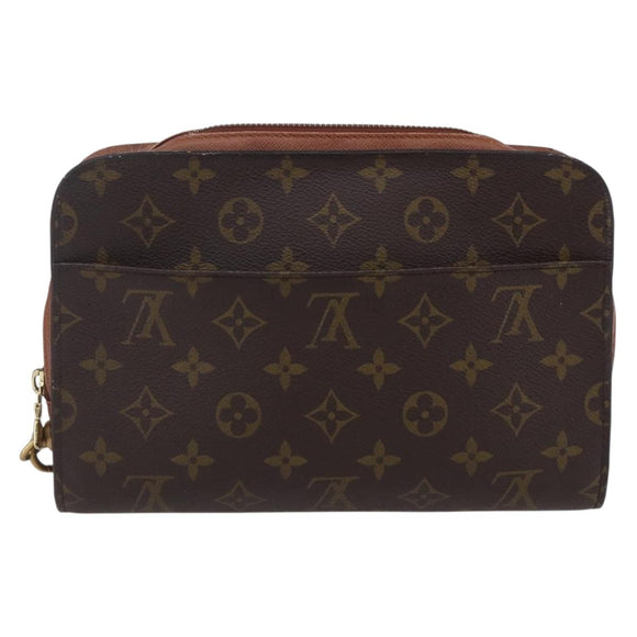 LOUIS VUITTON Monogram Orsay Clutch Bag M51790 LV Auth th6452