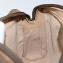 GUCCI GG Supreme Web Sherry Line Clutch Bag PVC Beige Gold 89 01 012 Auth th6454-17