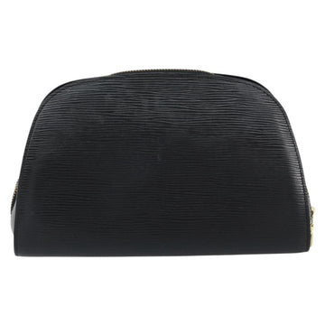 LOUIS VUITTON Epi Dauphine GM Cosmetic Pouch Black M48432 LV Auth th6458 - 0