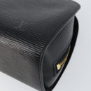 LOUIS VUITTON Epi Dauphine GM Cosmetic Pouch Black M48432 LV Auth th6458-7