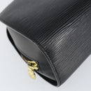 LOUIS VUITTON Epi Dauphine GM Cosmetic Pouch Black M48432 LV Auth th6458-14