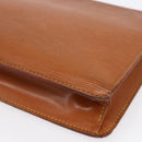 LOUIS VUITTON Epi Pochette Homme Bag Brown Zipangu Gold M52528 LV Auth th6459-15