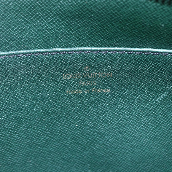 LOUIS VUITTON Epi Pochette Homme Bag Brown Zipangu Gold M52528 LV Auth th6459