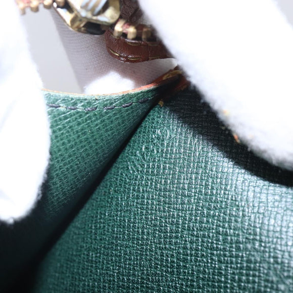 LOUIS VUITTON Epi Pochette Homme Bag Brown Zipangu Gold M52528 LV Auth th6459