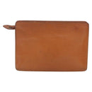 LOUIS VUITTON Epi Pochette Homme Bag Brown Zipangu Gold M52528 LV Auth th6459-2