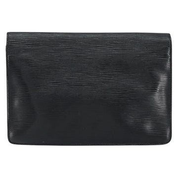 LOUIS VUITTON Epi Serie Dragonne Clutch Bag Black Noir M52612 LV Auth th6460 - 0