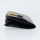 LOUIS VUITTON Epi Serie Dragonne Clutch Bag Black Noir M52612 LV Auth th6460-3
