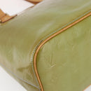 LOUIS VUITTON Monogram Vernis Houston Hand Bag Baby Blue M91005 LV Auth th6461-11