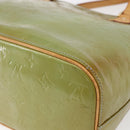 LOUIS VUITTON Monogram Vernis Houston Hand Bag Baby Blue M91005 LV Auth th6461-12